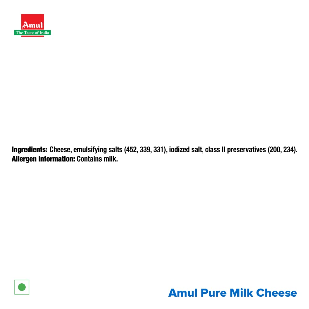 Amul Cheese Cheese Slice, 750 g
