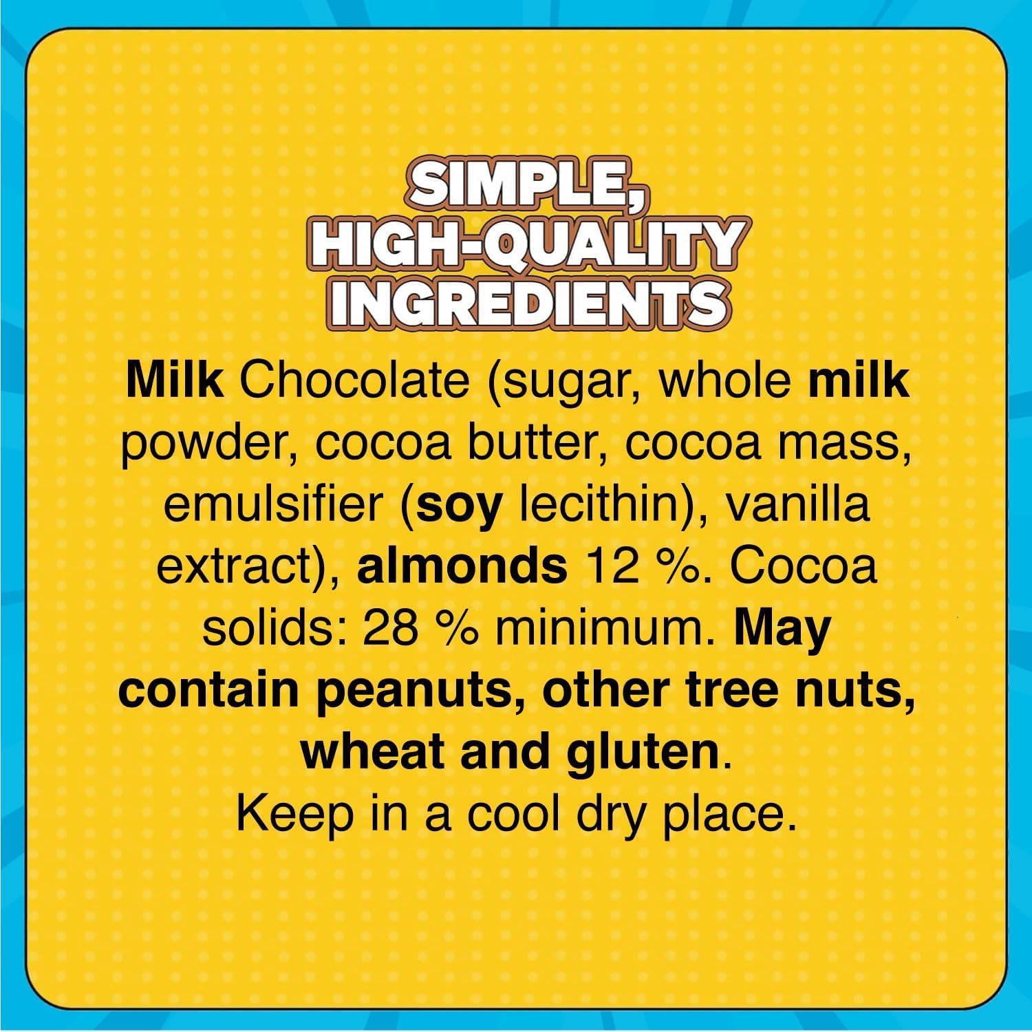 My Mega Mart Mr.Beast Almond Milk Chocolate Bar, 60g