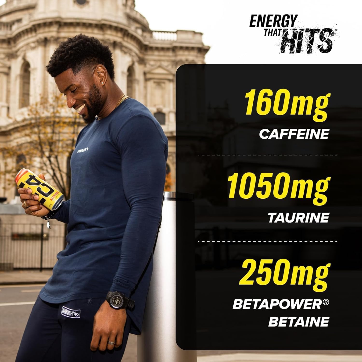 C4 Performance Energy Drink Millions Bubblegum Flavor Zero Sugar Powerful Energy Boost,500 ml Can (From UK)