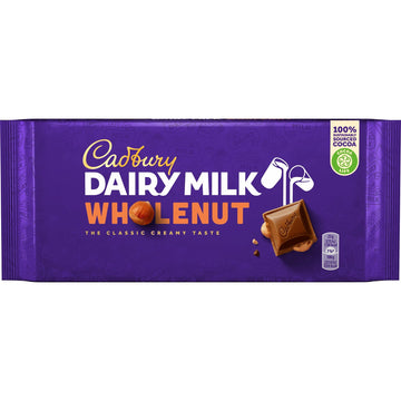 Cadbury Dairy Milk WHOLENUT ē 180g